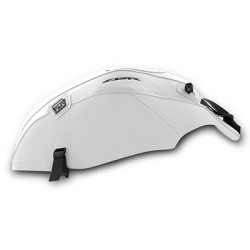 Copriserbatoio Bagster per Honda CBR 600 F 2011 in similpelle bianco
