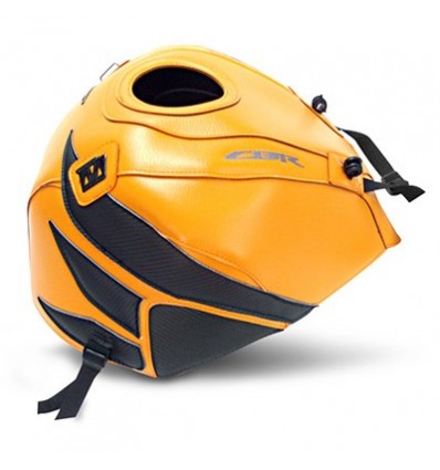 Copriserbatoio Bagster per Honda CBR 600 RR 2013 in similpelle repsol con triangolo nero