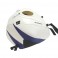 Copriserbatoio Bagster per Honda CBR 600 RR 2013 in similpelle bianco e deco blu baltico Copriserbatoio Bagster per Honda CBR 600 RR 2013 in similpelle bianco e deco blu baltico