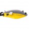 Copriserbatoio Bagster per Honda NC 700 S 2012 in similpelle grigio e giallo