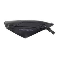 Copriserbatoio Bagster per Honda NC 700 S 2012 in similpelle nero e grigio