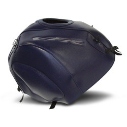 Copriserbatoio Bagster per Honda VFR 800 02-09 in similpelle blu scuro