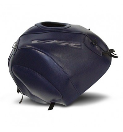 Copriserbatoio Bagster per Honda VFR 800 02-09 in similpelle blu scuro