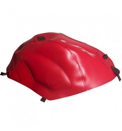 Copriserbatoio Bagster per Honda VFR 800 02-09 in similpelle rosso