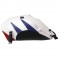 Copriserbatoio Bagster per Honda CBR 1000RR 12-16 in similpelle bianco con deco blu baltico e rosso Copriserbatoio Bagster per Honda CBR 1000RR 12-16 in similpelle bianco con deco blu baltico e rosso
