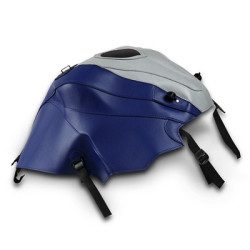 Copriserbatoio Bagster per Honda VFR 1200 F 10-13 in similpelle blu e grigio chiaro