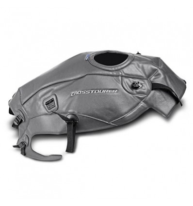 Copriserbatoio Bagster per Honda Crosstourer 1200 in similpelle grigio cielo
