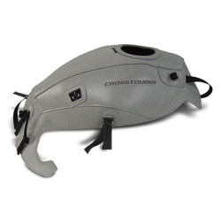 Copriserbatoio Bagster per Honda Crosstourer 1200 in similpelle grigio chiaro