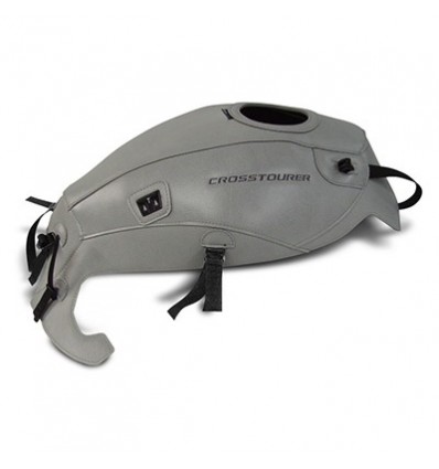Copriserbatoio Bagster per Honda Crosstourer 1200 in similpelle grigio chiaro