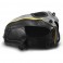 Copriserbatoio Bagster per Kawasaki W800 in similpelle nero, grigio acciaio e bordo oro Copriserbatoio Bagster per Kawasaki W800 in similpelle nero, grigio acciaio e bordo oro