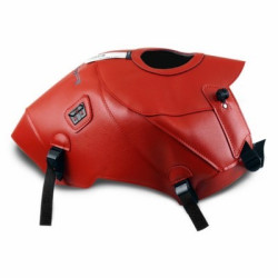 Copriserbatoio Bagster per Suzuki GSR 750 11-16 in similpelle rosso