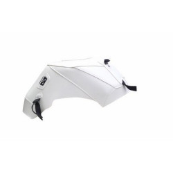 Copriserbatoio Bagster per Suzuki GSR 750 11-16 in similpelle bianco