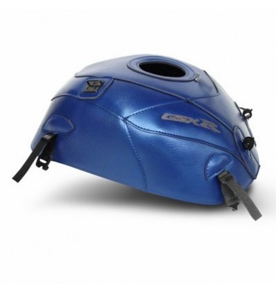 Copriserbatoio Bagster per Suzuki GSX-R 1000 09-16 in similpelle azzurro perlato