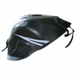 Copriserbatoio Bagster per Suzuki GSX 1300R Hayabusa 08-18 nero, triangolo acciaio e nero