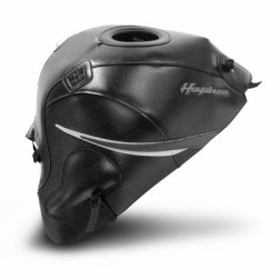 Copriserbatoio Bagster per Suzuki GSX 1300R Hayabusa 08-18 nero, triangolo antracite e grigio chiaro