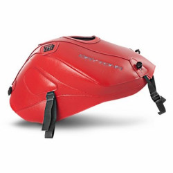 Copriserbatoio Bagster per Triumph Daytona 675R dal 2013 in similpelle rosso