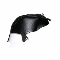 Copriserbatoio Bagster per Yamaha YZF R125 08-18 in similpelle nero e bianco