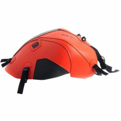Copriserbatoio Bagster per Yamaha MT-09 e MT-09 SP arancio, carbonio, nero e bordo argento