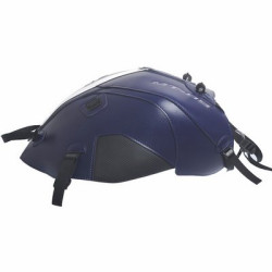 Copriserbatoio Bagster per Yamaha MT-09 e MT-09 SP viola, carbonio,bianco e bordo argentato