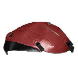 Copriserbatoio Bagster per Honda CB 1000R 08-17 in similpelle rosso scuro e nero