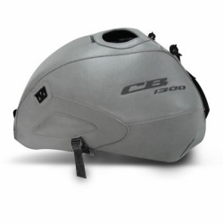 Copriserbatoio Bagster per Honda CB1300 e CB1300S 03-11 in similpelle grigio chiaro