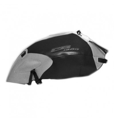 Copriserbatoio Bagster per Honda CB1300 e CB1300S 03-11 in similpelle bianco e nero