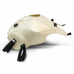 Copriserbatoio Bagster per MV Agusta Brutale 11-18 in similpelle bianco