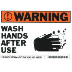 Adesivo Import Warning3