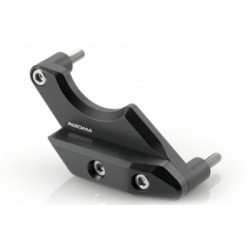 Paramotore Rizoma Shape per Yamaha XJ6 08-14 nero lato 