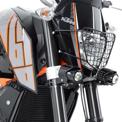 Griglia faro anteriore Hepco & Becker per KTM 690 Duke 