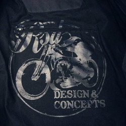 Giacca da moto in pelle Roland Sands Design mod. ENZO COAL Giacca da moto in pelle Roland Sands Design mod. ENZO COAL