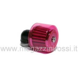 Filtro aria Kitaco inclinato 90° rosa