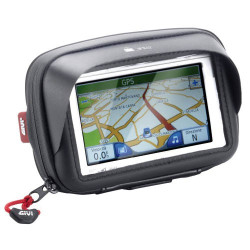 Porta smartphone e navigatori 3,5 pollici Givi S952B a sgancio rapido per manubrio moto Porta smartphone e navigatori 3,5 pollici Givi S952B a sgancio rapido per manubrio moto