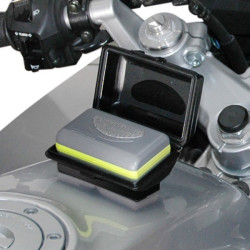 Custodia dispositivo pagamento pedaggio per moto Givi S602 con fissaggio adesivo Custodia dispositivo pagamento pedaggio per moto Givi S602 con fissaggio adesivo