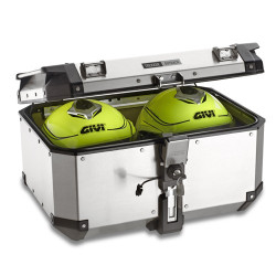Bauletto Givi Outback in alluminio 58 litri neutro Bauletto Givi Outback in alluminio 58 litri neutro