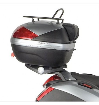 Portapacchino metallico Givi E96 nero per bauletti Maxia E52 e E55 Portapacchino metallico Givi E96 nero per bauletti Maxia E52 e E55