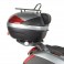 Portapacchino metallico Givi E96 nero per bauletti Maxia E52 e E55 Portapacchino metallico Givi E96 nero per bauletti Maxia E52 e E55