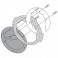 Flangia Givi BF02 per sistema Tanklock su moto Aprilia, Benelli, Triumph... Flangia Givi BF02 per sistema Tanklock su moto Aprilia, Benelli, Triumph...