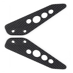 Coppia paratacco passeggero LEA carbonio Ducati Multistrada