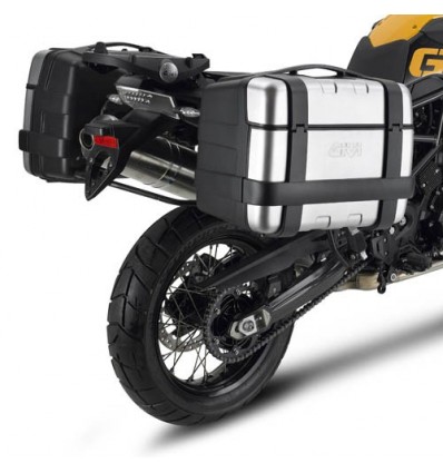 Portavaligie laterale Givi PL690 per BMW F650GS e F800GS 08-11