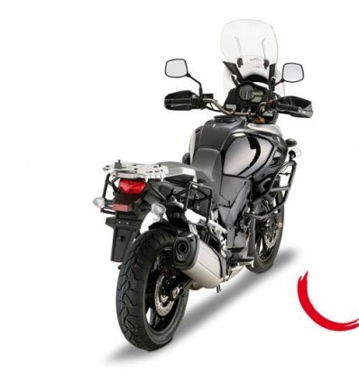Portavaligie laterale a sgancio rapido Givi PLR5103 Monokey per Suzuki DL1000 V-Strom 2014