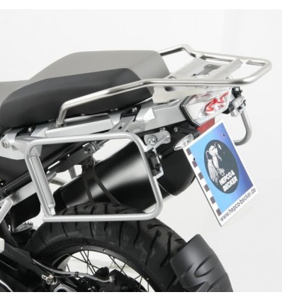 Coppia telai laterali Hepco & Becker Lock It per BMW R1200GS Adventure 14-15 argento