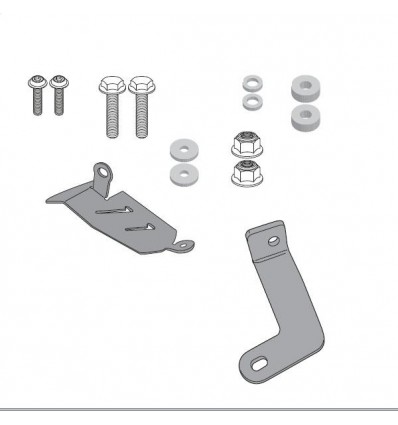 Kit di montaggio Givi 2118KIT per borse morbide su Yamaha MT 07 Kit di montaggio Givi 2118KIT per borse morbide su Yamaha MT 07