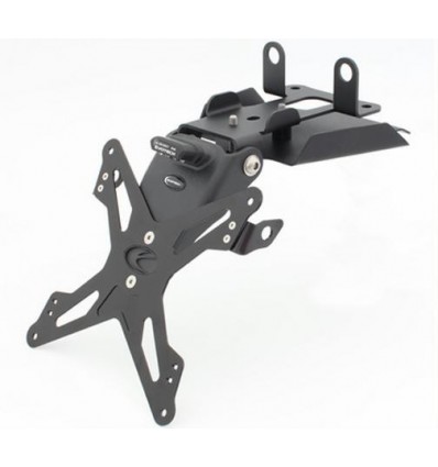 Portatarga regolabile Evotech per Honda CBR125R e CBR250R 11-14