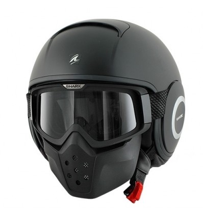 Casco Shark Drak monocolore nero opaco