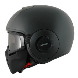 Casco Shark Drak monocolore nero opaco Casco Shark Drak monocolore nero opaco