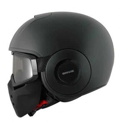 Casco Shark Drak monocolore nero opaco Casco Shark Drak monocolore nero opaco