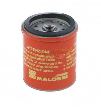 Filtro olio Malossi Red Chilli per maxiscooter Piaggio, Aprilia, Gilera...