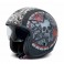 Casco Premier Jet Vintage grafica SK nero opaco Casco Premier Jet Vintage grafica SK nero opaco