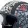 Casco Premier Jet Vintage grafica SK nero opaco Casco Premier Jet Vintage grafica SK nero opaco